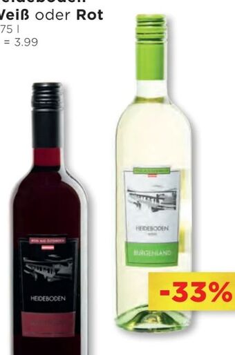 Unimarkt Heideboden Weiß Angebot