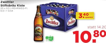 Unimarkt Zwettler Stiftsbräu Kiste 20 x 0,5 l Angebot