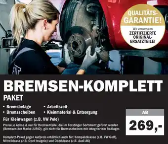 Forstinger Bremsen-Komplett Paket Angebot