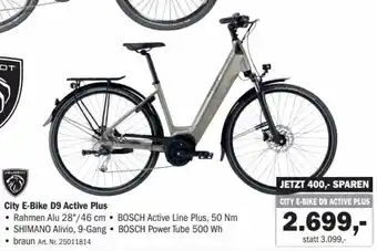 Forstinger City E-Bike D9 Active Plus 25011814 Angebot