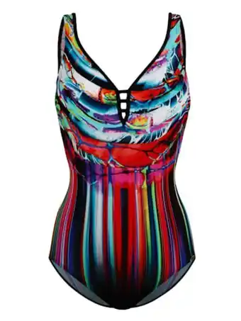 Alba Moda Badeanzug im farbenfrohem dessin Angebot