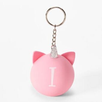 Claire's Initial unicorn stress ball keychain - pink, i Angebot