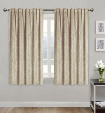 Möbelix Vorhang mit schlaufen und band bianca b: 140cm, beige Angebot