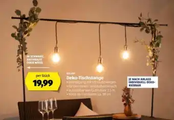 Hofer Deko-Tischstange Angebot