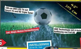Maximarkt LED TV 43UN80006 UHD Angebot