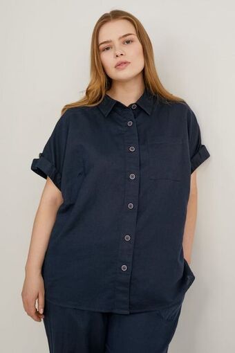 C&A Bluse - leinen-mix Angebot