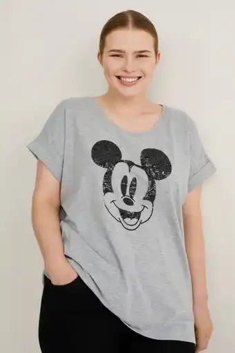 C&A T-shirt - glanz-effekt - micky maus Angebot