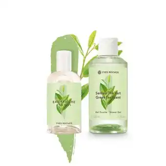 Eau fraîche grüner tee + duschgel