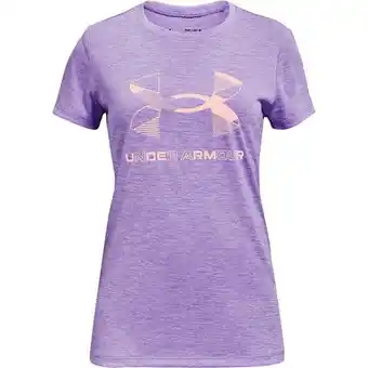 Under armour armour graphic twist big logo short sleeve t-shirt