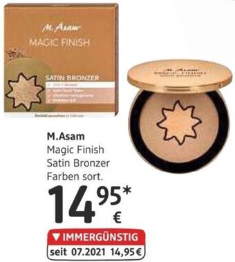 dm M. Asam Magic Finish Satin Bronzer Angebot