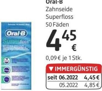 dm Oral-B Zahnseide Superfloss Angebot