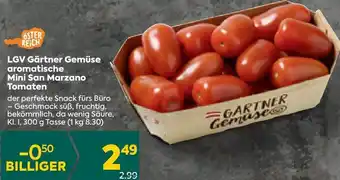 Billa Mini Tomaten San Marzano Tomaten 300 g Angebot