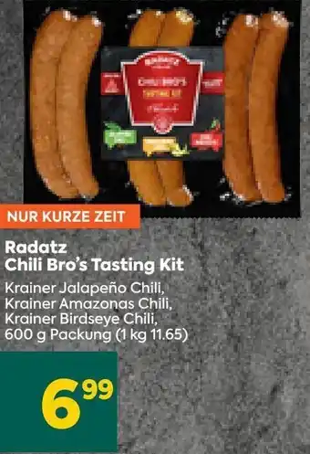 Billa Chili Bro's Tasting Kit 600 g Angebot