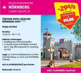 Hofer Reisen Deutschland/Bayern Nürnberg Angebot