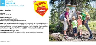 Hofer Reisen Salzburg Rauris Angebot