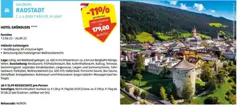 Hofer Reisen Salzburg Radstadt Angebot