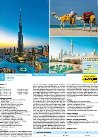 Hofer Reisen Vereinigte Arabische Emirate Dubai Angebot