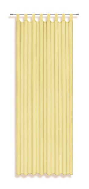Möbelix Vorhang mit schlaufen und band utila b: 140 cm, gelb Angebot