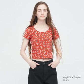 UNIQLO Paul & joe ut cropped ut graphic t-shirt Angebot