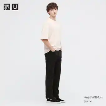 UNIQLO Men uniqlo u oversized knit half sleeved t-shirt Angebot