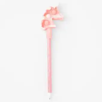 Claire's Pink unicorn popper glitter pen Angebot
