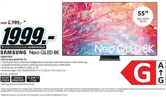 Media Markt 55QN700B 138 cm Neo QLED-8K-TV 1881764 Angebot