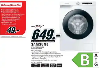 Media Markt WW80T534AAW/S2 Waschmaschine 60 x 85 x 55 cm 1800425 Angebot
