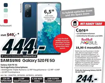 Media Markt Galaxy S20 FE SG Vertragsfreies Smartphone Angebot
