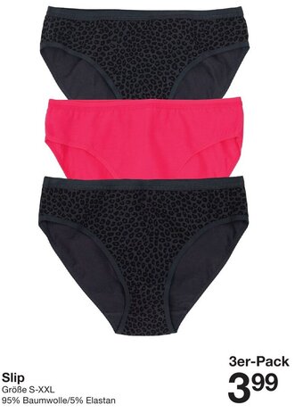 Zeeman Slip S-XXL Angebot