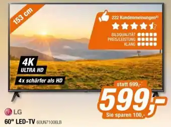 Expert LG 60"Led TV 60UN71006LB Angebot