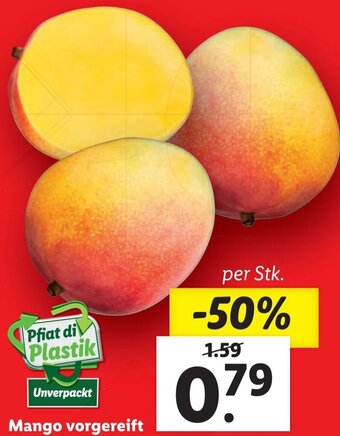 Lidl Mango Vorgereift Angebot
