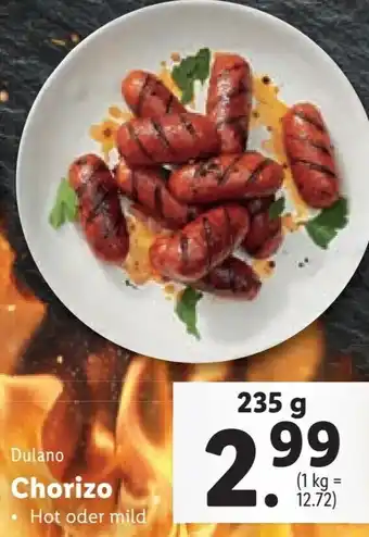 Lidl Chorizo 235 g Angebot