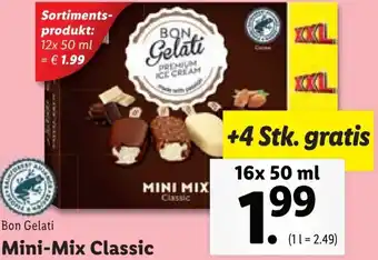 Lidl Mini-Mix Classic 16x 50 ml Angebot
