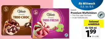 Lidl Premium Waffeltüten 6x 120 ml Angebot