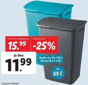 Lidl Wäschekorb/Box 60 cm Angebot