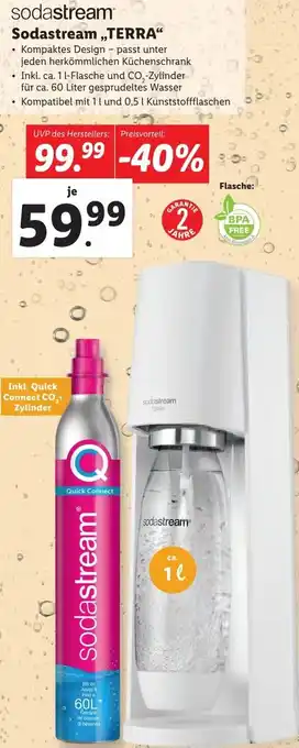 Lidl Sodastream Terra Angebot
