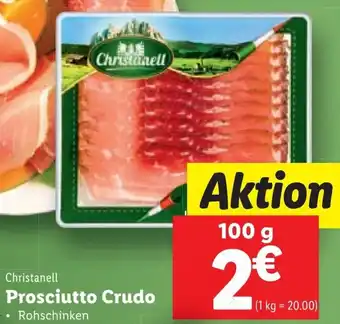 Lidl Prosciutto Crudo 100 g Angebot