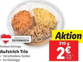 Lidl Aufstrich Trio 210 g Angebot
