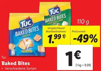 Lidl Tuc Baked Bites 110 g Angebot