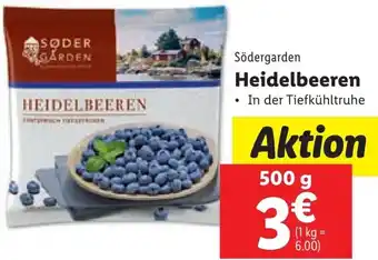 Lidl Heidelbeeren 500 g Angebot