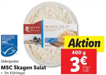 Lidl MSC Skagen Salat 400 g Angebot