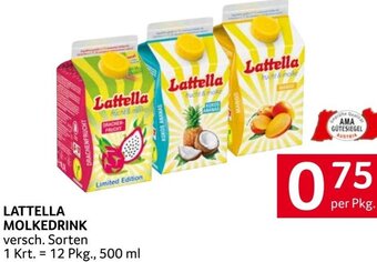 Transgourmet Lattella Molkedrink 500 ml Angebot