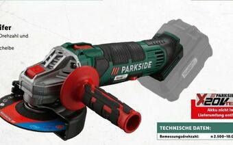 Lidl Akku-Winkelschleifer Angebot