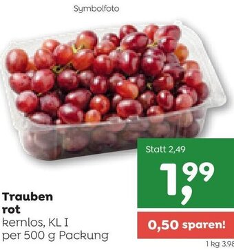 ADEG Trauben Rot 500 g Angebot
