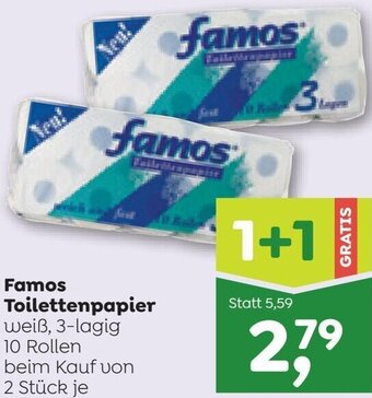 ADEG Famos Toilettenpapier Angebot