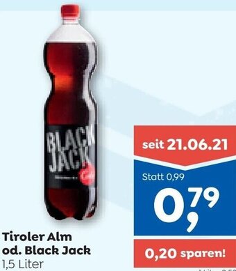 ADEG Tiroler Alm od. Black Jack 1,5 Liter Angebot