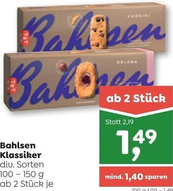 ADEG Bahlsen Klassiker 100-150 g Angebot