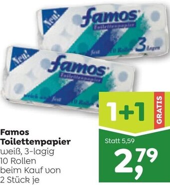 ADEG Famos Toilettenpapier Angebot