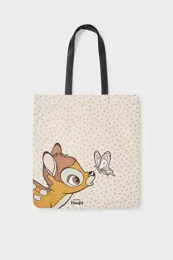 Shopper - gepunktet - bambi
