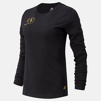 New Balance Nyc marathon gold 50 yrs running graphic tee Angebot